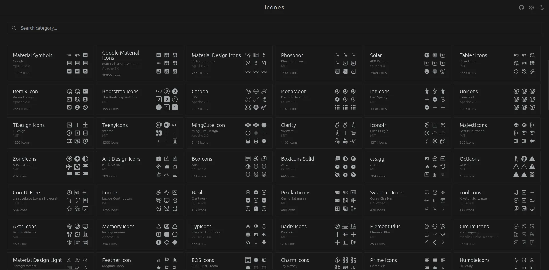 Iconify Search Utility